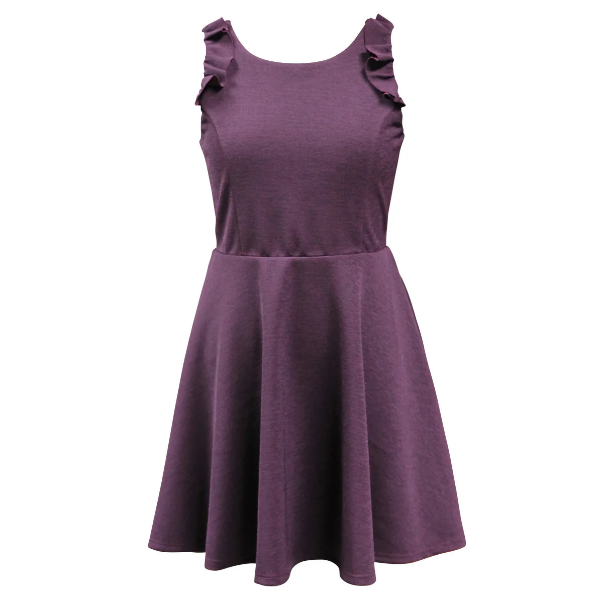 purple sleeveless skater dress Ann Taylor LOFT Purple Sleeveless Skater Dress Petite 2 Animal Print Party